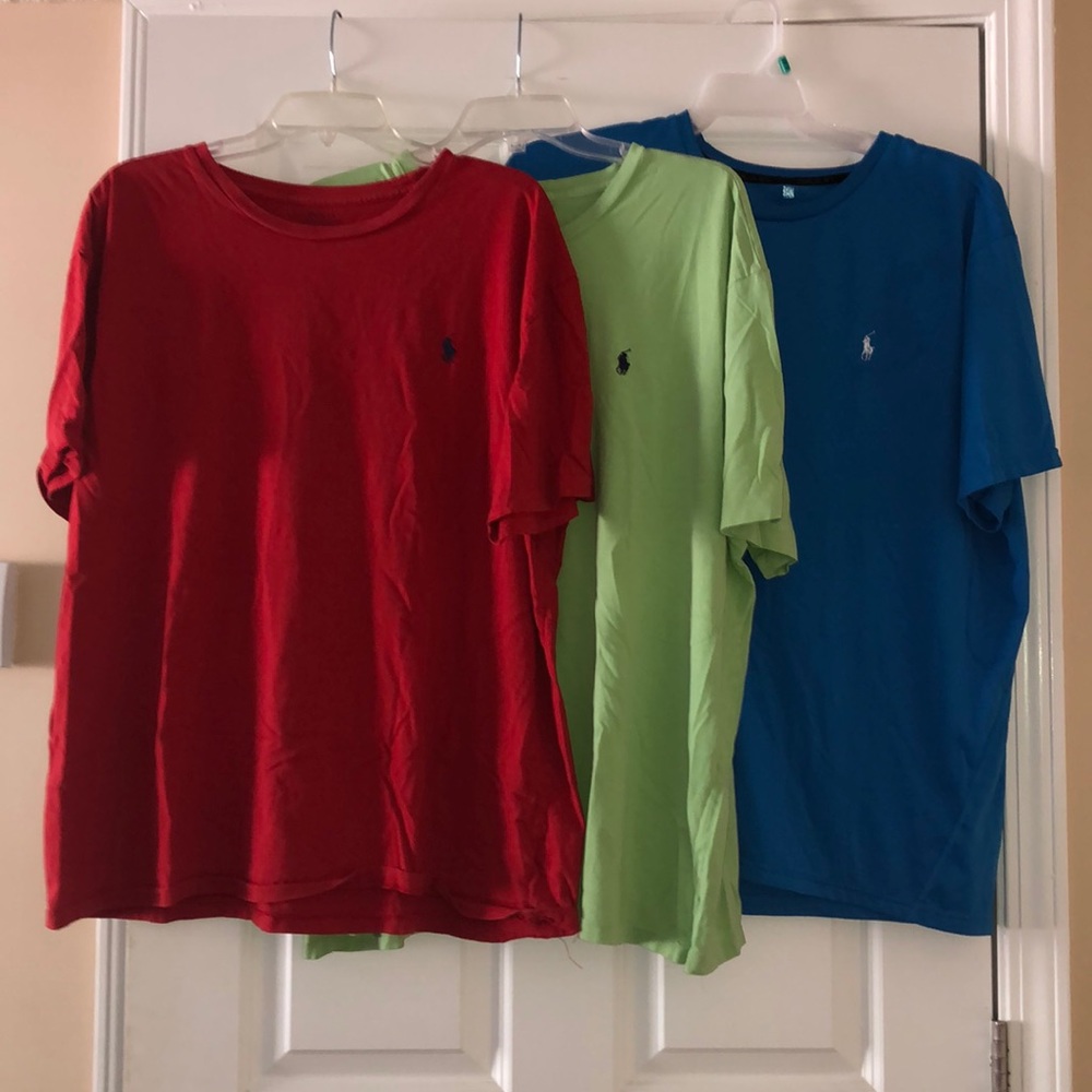 Three Ralph Lauren Shirts (BUNDLE)